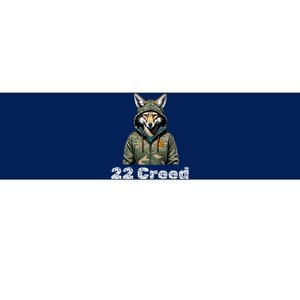 Coyote In Hood 22 Ting Bumper Sticker