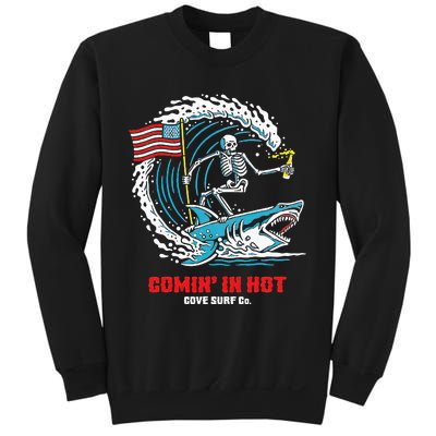 Comin In Hot Cove Surf Co Sweatshirt