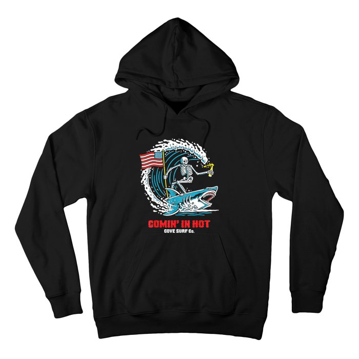 Comin In Hot Cove Surf Co Hoodie