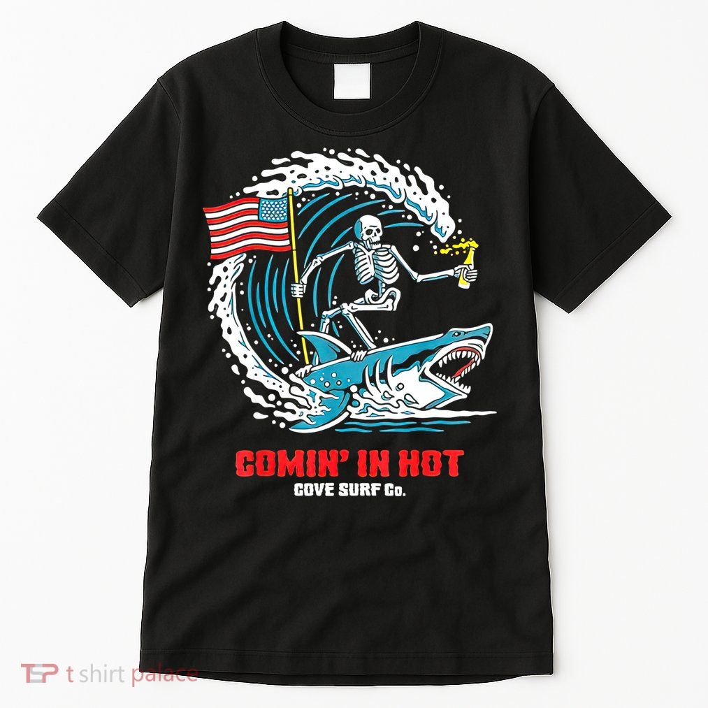Comin In Hot Cove Surf Co Tall T-Shirt