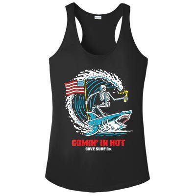 Comin In Hot Cove Surf Co Ladies PosiCharge Competitor Racerback Tank