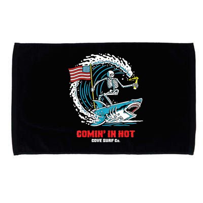 Comin In Hot Cove Surf Co Microfiber Hand Towel