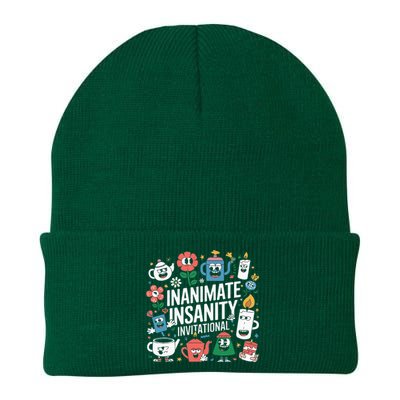 Creator Ink Inanimate Insanity Black And White Knit Cap Winter Beanie