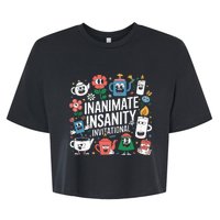 Creator Ink Inanimate Insanity Black And White Bella+Canvas Jersey Crop Tee