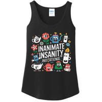 Creator Ink Inanimate Insanity Black And White Ladies Essential Tank