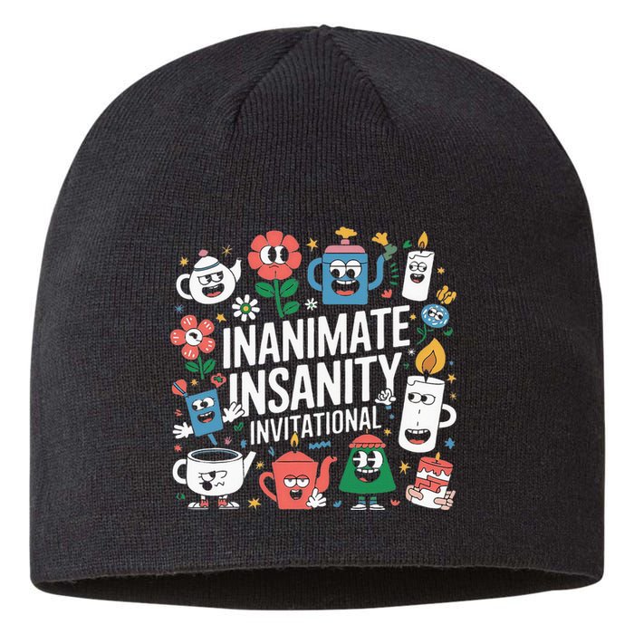 Creator Ink Inanimate Insanity Black And White Sustainable Beanie