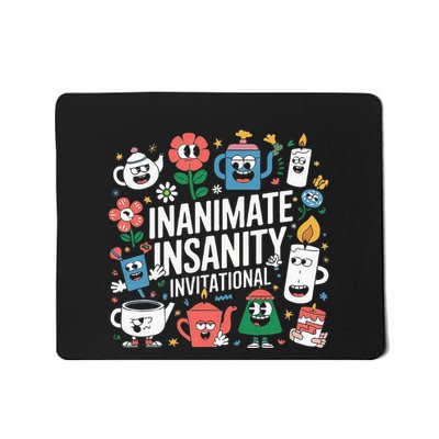 Creator Ink Inanimate Insanity Black And White Mousepad