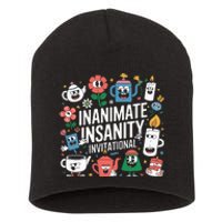 Creator Ink Inanimate Insanity Black And White Short Acrylic Beanie