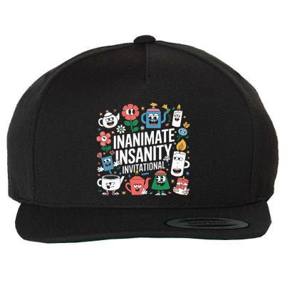 Creator Ink Inanimate Insanity Black And White Wool Snapback Cap