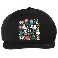 Creator Ink Inanimate Insanity Black And White Wool Snapback Cap