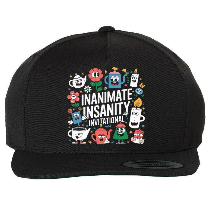 Creator Ink Inanimate Insanity Black And White Wool Snapback Cap