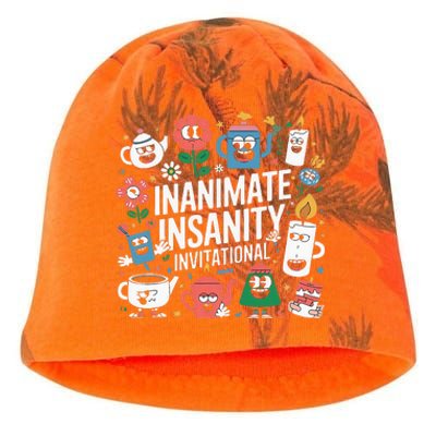 Creator Ink Inanimate Insanity Black And White Kati - Camo Knit Beanie