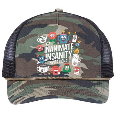 Creator Ink Inanimate Insanity Black And White Retro Rope Trucker Hat Cap