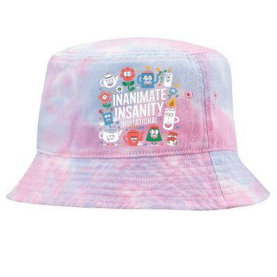 Creator Ink Inanimate Insanity Black And White Tie-Dyed Bucket Hat