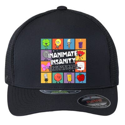 Creator Ink Inanimate Insanity Black And White Funny Meme Flexfit Unipanel Trucker Cap