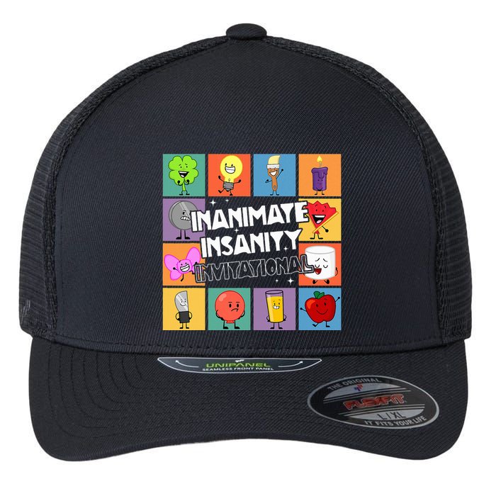 Creator Ink Inanimate Insanity Black And White Funny Meme Flexfit Unipanel Trucker Cap