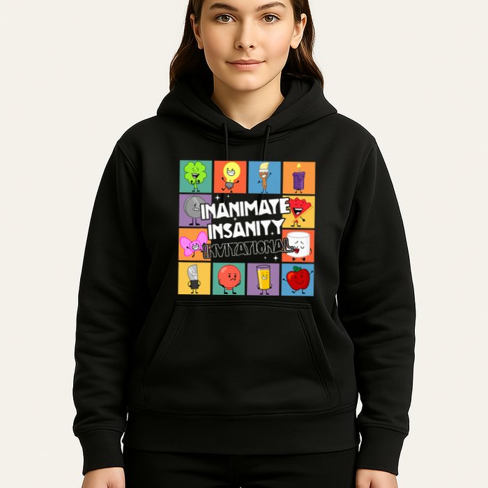 Creator Ink Inanimate Insanity Black And White Funny Meme Hoodie