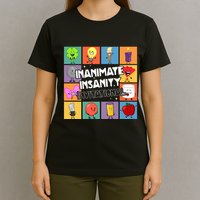 Creator Ink Inanimate Insanity Black And White Funny Meme T-Shirt