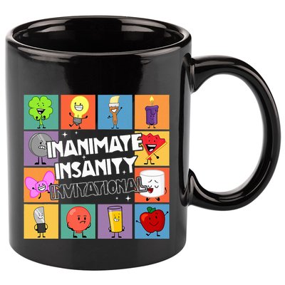 Creator Ink Inanimate Insanity Black And White Funny Meme 11oz C Handle Ceramic Mug