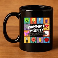 Creator Ink Inanimate Insanity Black And White Funny Meme 11oz C Handle Ceramic Mug