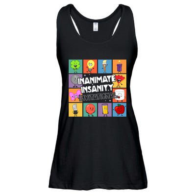 Creator Ink Inanimate Insanity Black And White Funny Meme Ladies Essential Flowy Tank