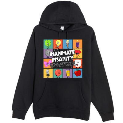 Creator Ink Inanimate Insanity Black And White Funny Meme Premium Pullover Hoodie