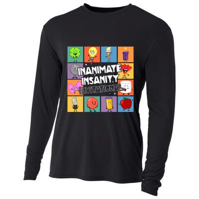 Creator Ink Inanimate Insanity Black And White Funny Meme Cooling Performance Long Sleeve Crew