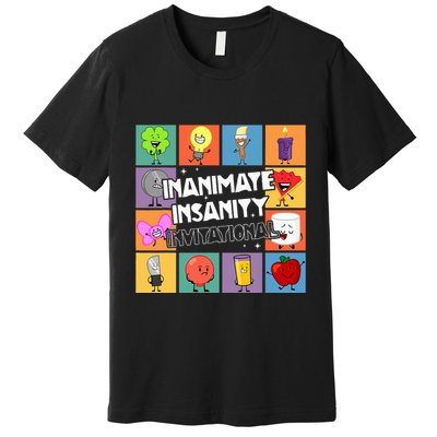 Creator Ink Inanimate Insanity Black And White Funny Meme Premium T-Shirt