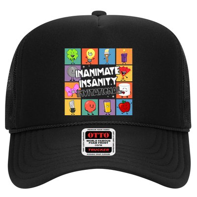 Creator Ink Inanimate Insanity Black And White Funny Meme Trucker Hat