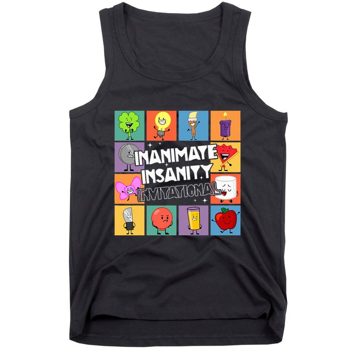 Creator Ink Inanimate Insanity Black And White Funny Meme Tank Top