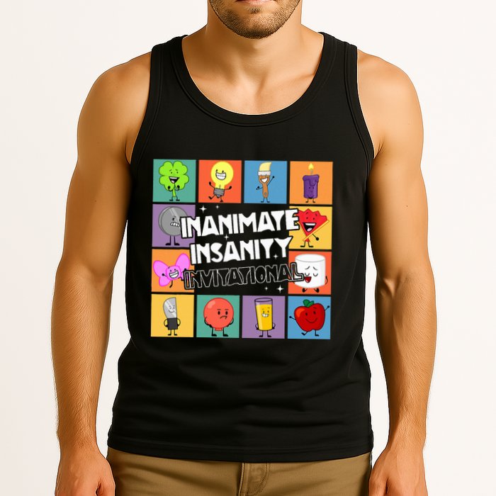 Creator Ink Inanimate Insanity Black And White Funny Meme Tank Top