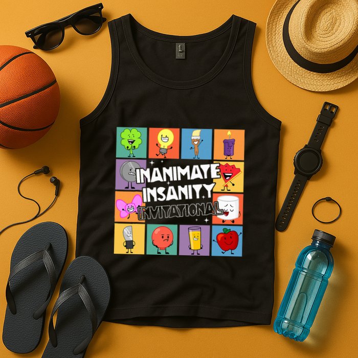 Creator Ink Inanimate Insanity Black And White Funny Meme Tank Top