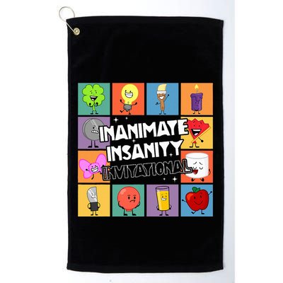 Creator Ink Inanimate Insanity Black And White Funny Meme Golf Towel