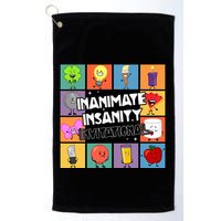 Creator Ink Inanimate Insanity Black And White Funny Meme Golf Towel