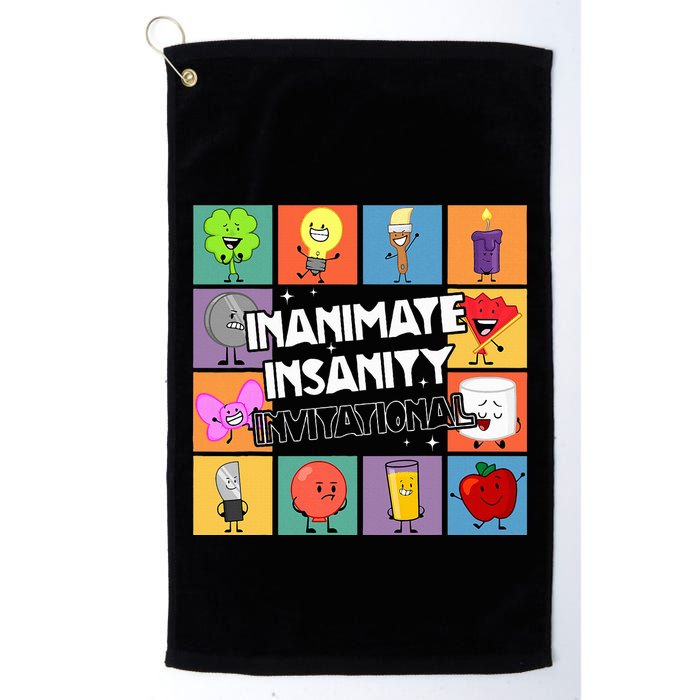 Creator Ink Inanimate Insanity Black And White Funny Meme Golf Towel