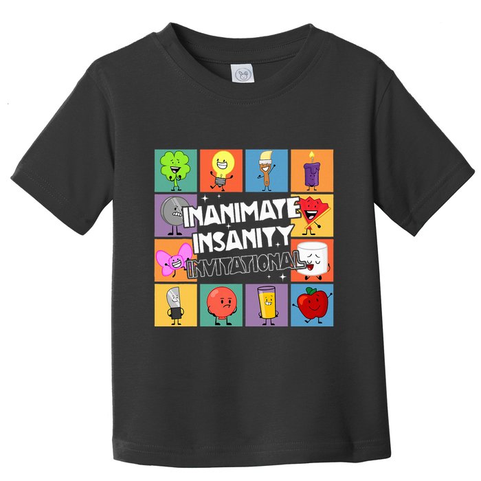 Creator Ink Inanimate Insanity Black And White Funny Meme Toddler T-Shirt