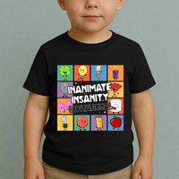 Creator Ink Inanimate Insanity Black And White Funny Meme Toddler T-Shirt