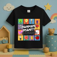 Creator Ink Inanimate Insanity Black And White Funny Meme Toddler T-Shirt