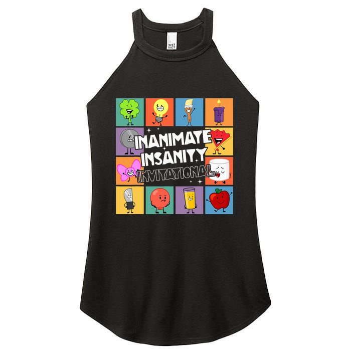 Creator Ink Inanimate Insanity Black And White Funny Meme Women's Perfect Tri Rocker Tank