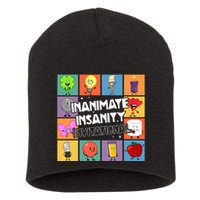 Creator Ink Inanimate Insanity Black And White Funny Meme Short Acrylic Beanie