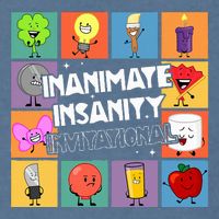 Creator Ink Inanimate Insanity Black And White Funny Meme Garment-Dyed Sweatshirt