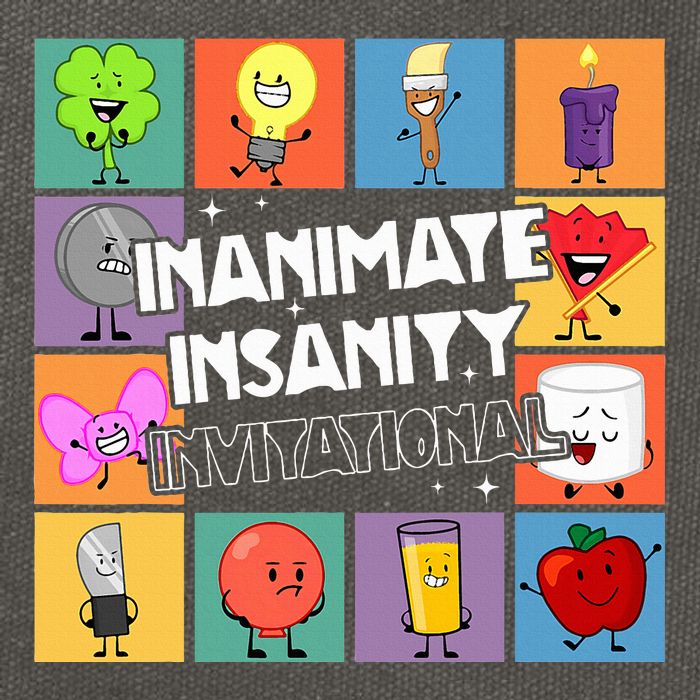 Creator Ink Inanimate Insanity Black And White Funny Meme Cotton Canvas Backpack