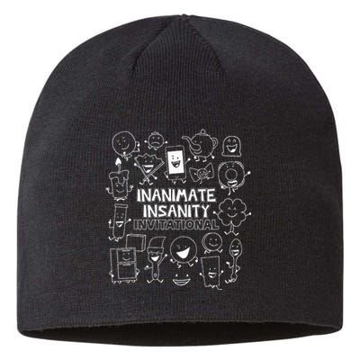 Creator Ink Inanimate Insanity Black And White Sustainable Beanie