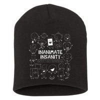 Creator Ink Inanimate Insanity Black And White Short Acrylic Beanie