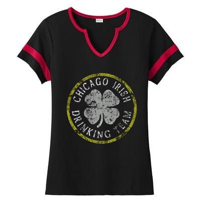 Chicago Irish Ing Team Couples Groups Gift Ladies Halftime Notch Neck Tee