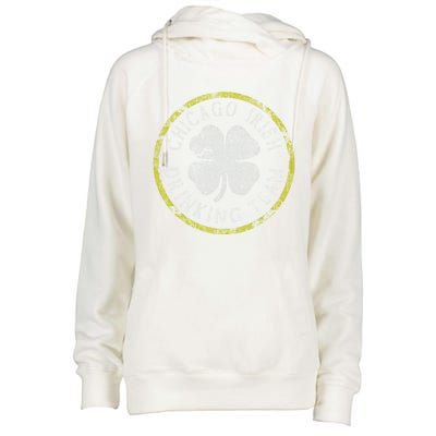 Chicago Irish Ing Team Couples Groups Gift Womens Funnel Neck Pullover Hood