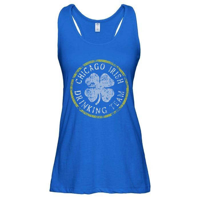 Chicago Irish Ing Team Couples Groups Gift Ladies Essential Flowy Tank