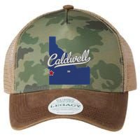 Caldwell Idaho Id Map Legacy Tie Dye Trucker Hat