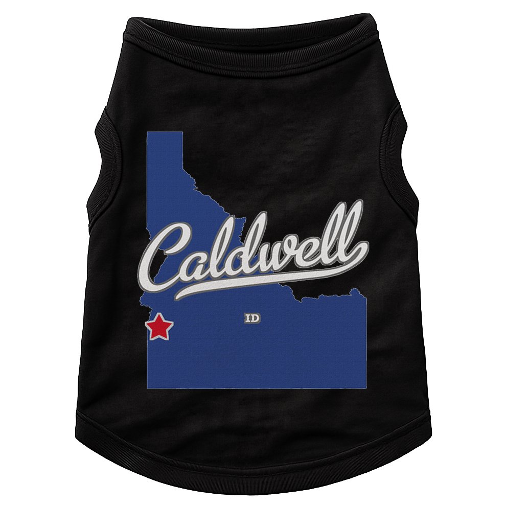 Caldwell Idaho Id Map Doggie Tank
