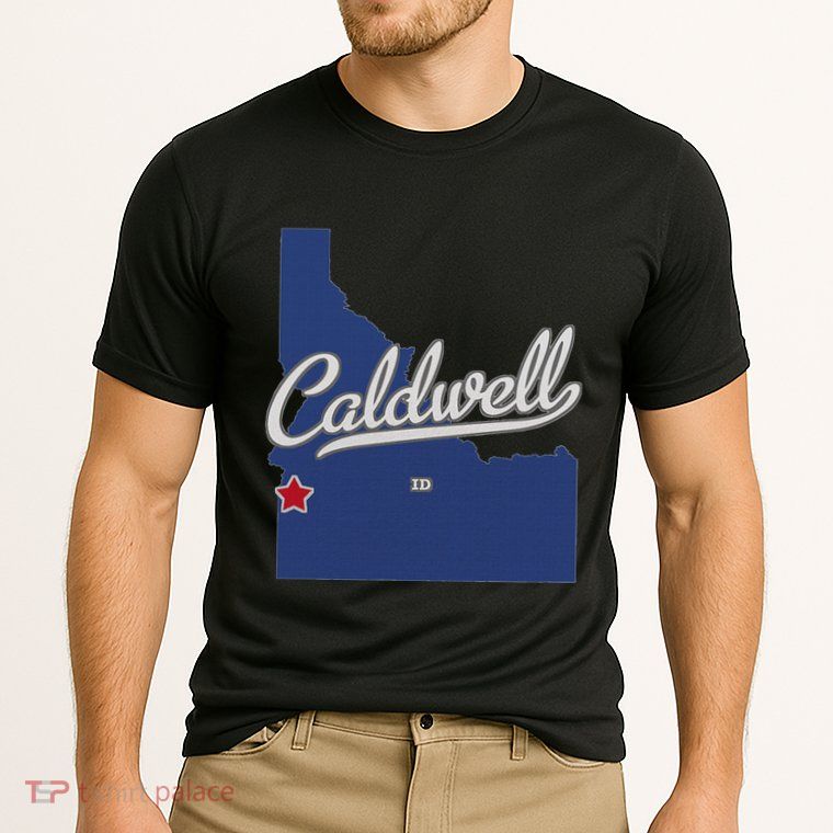 Caldwell Idaho Id Map Performance Shirt